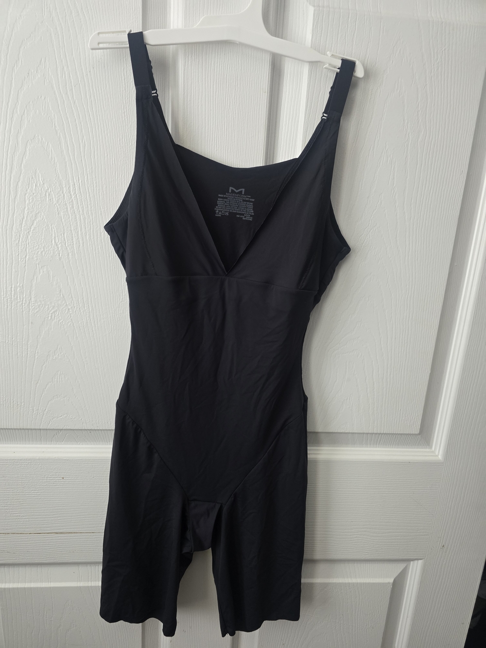 Maidenform Black Full-Body Shaping Bodysuit